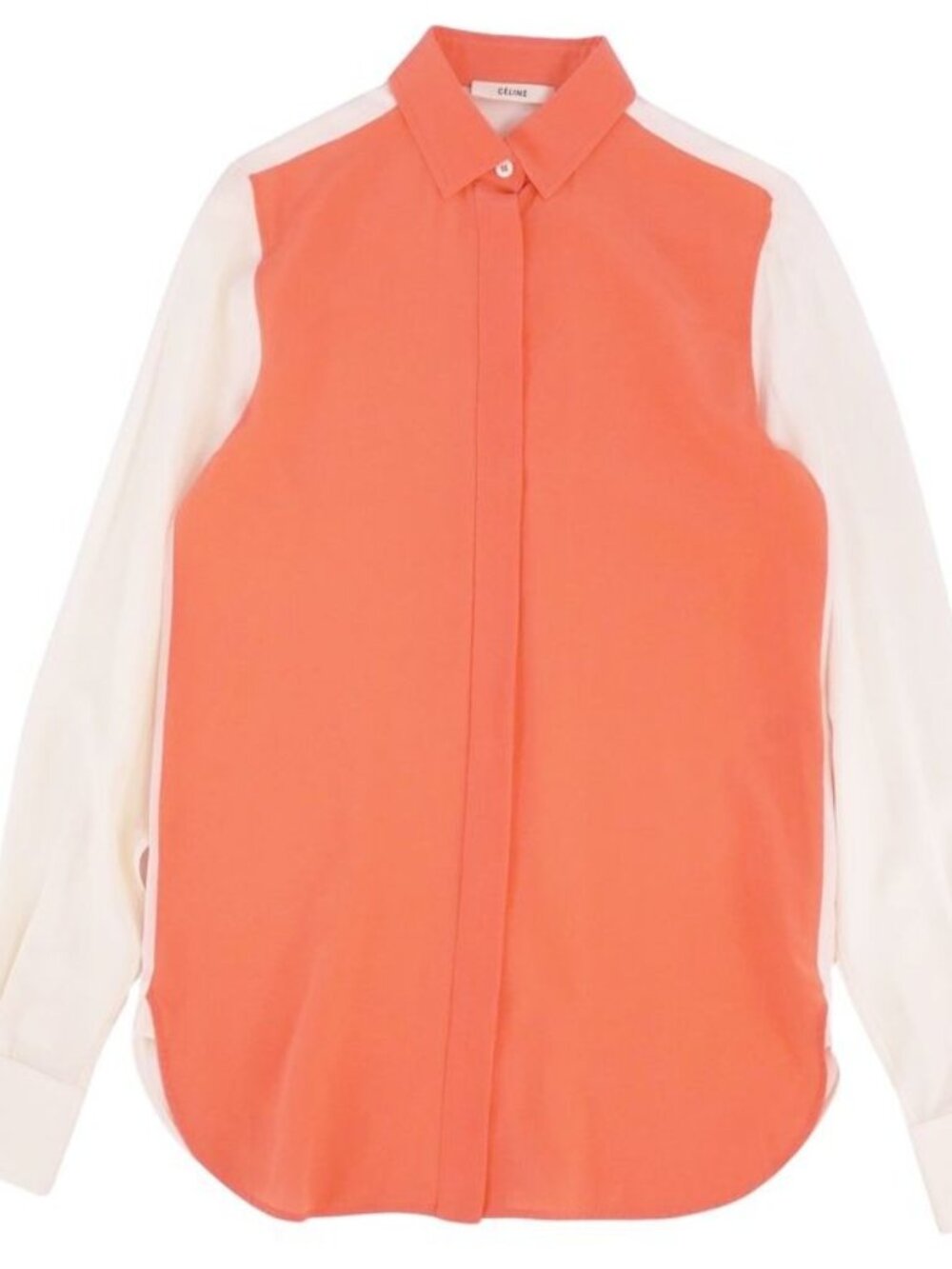 Celine Shirt Phoebe Period Blouse Long Sleeve Shi
